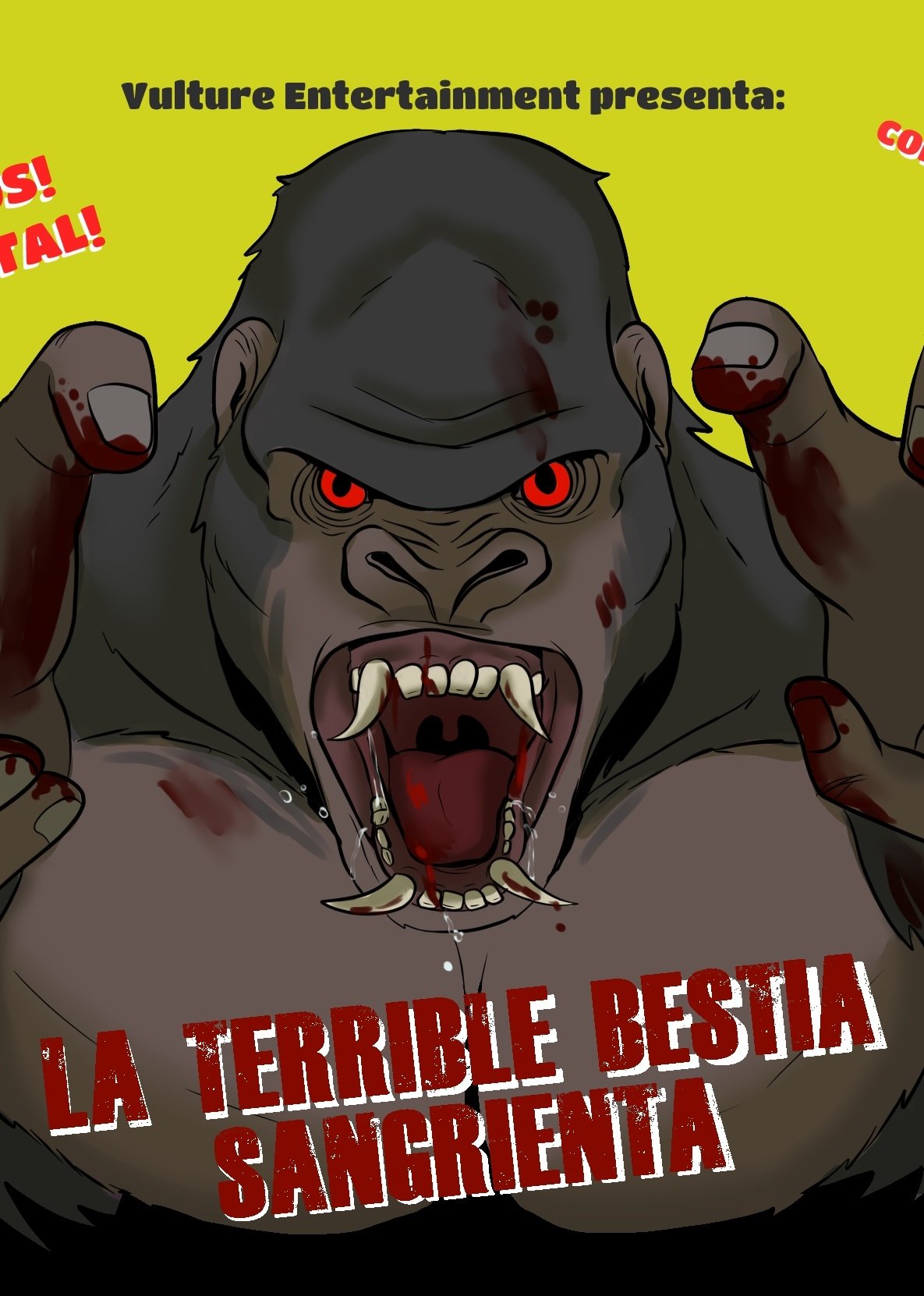 La terrible bestia sangrienta poster