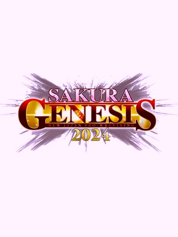 NJPW Sakura Genesis 2024 poster