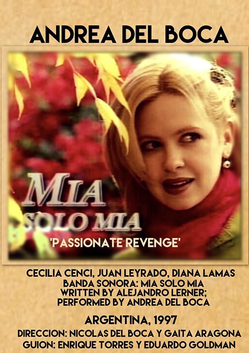 Mía sólo mía poster