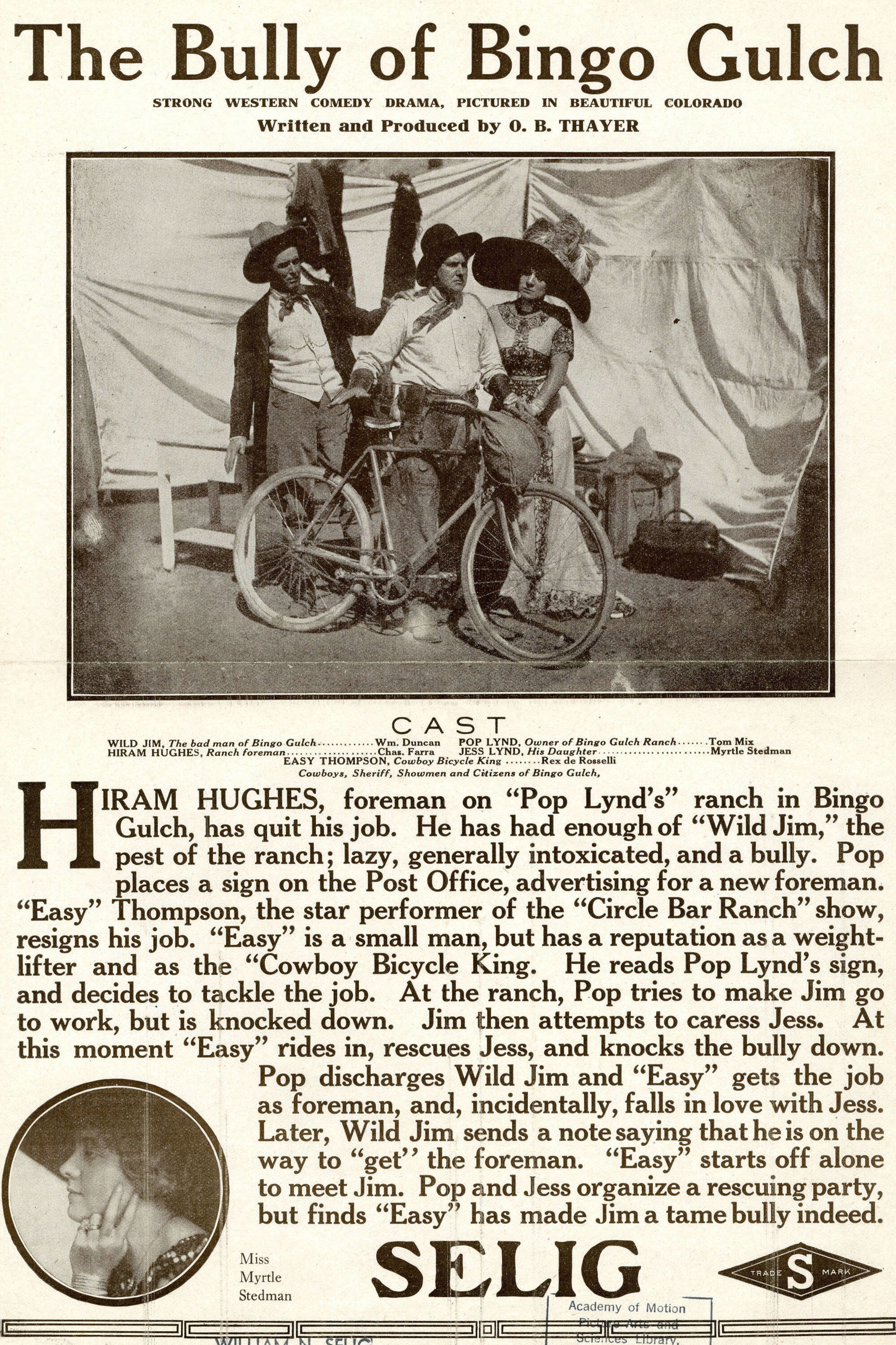 The Bully of Bingo Gulch poster