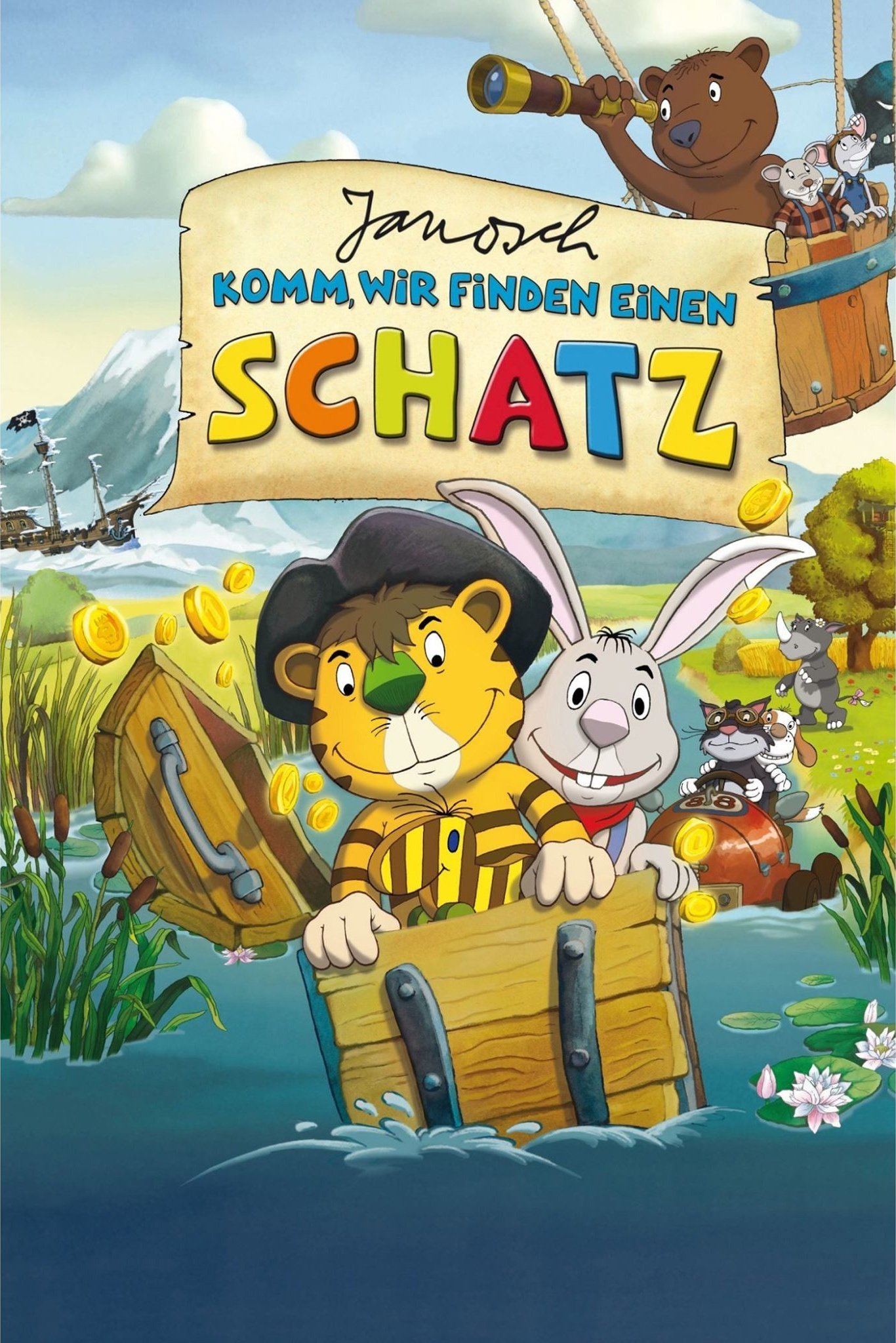 Janosch – Komm, wir finden einen Schatz poster