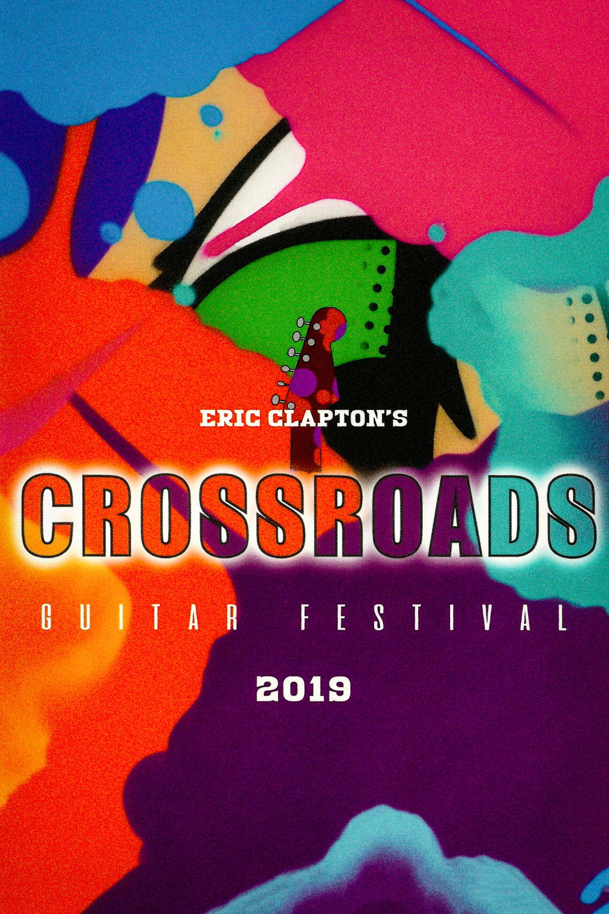 Eric Clapton's Crossroads Guitar Festival 2019 poster