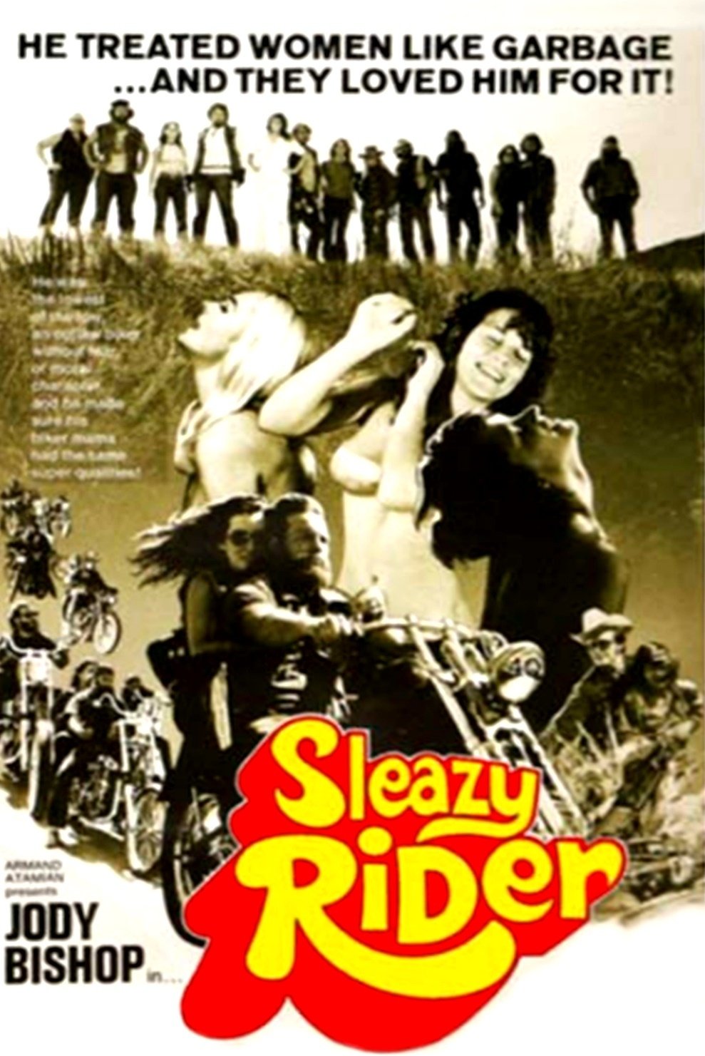 Sleazy Rider poster