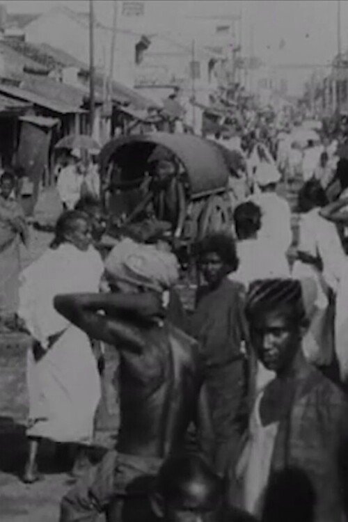 A Native Street in India poster