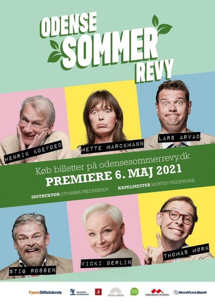 Odense Sommerrevy 2021 poster