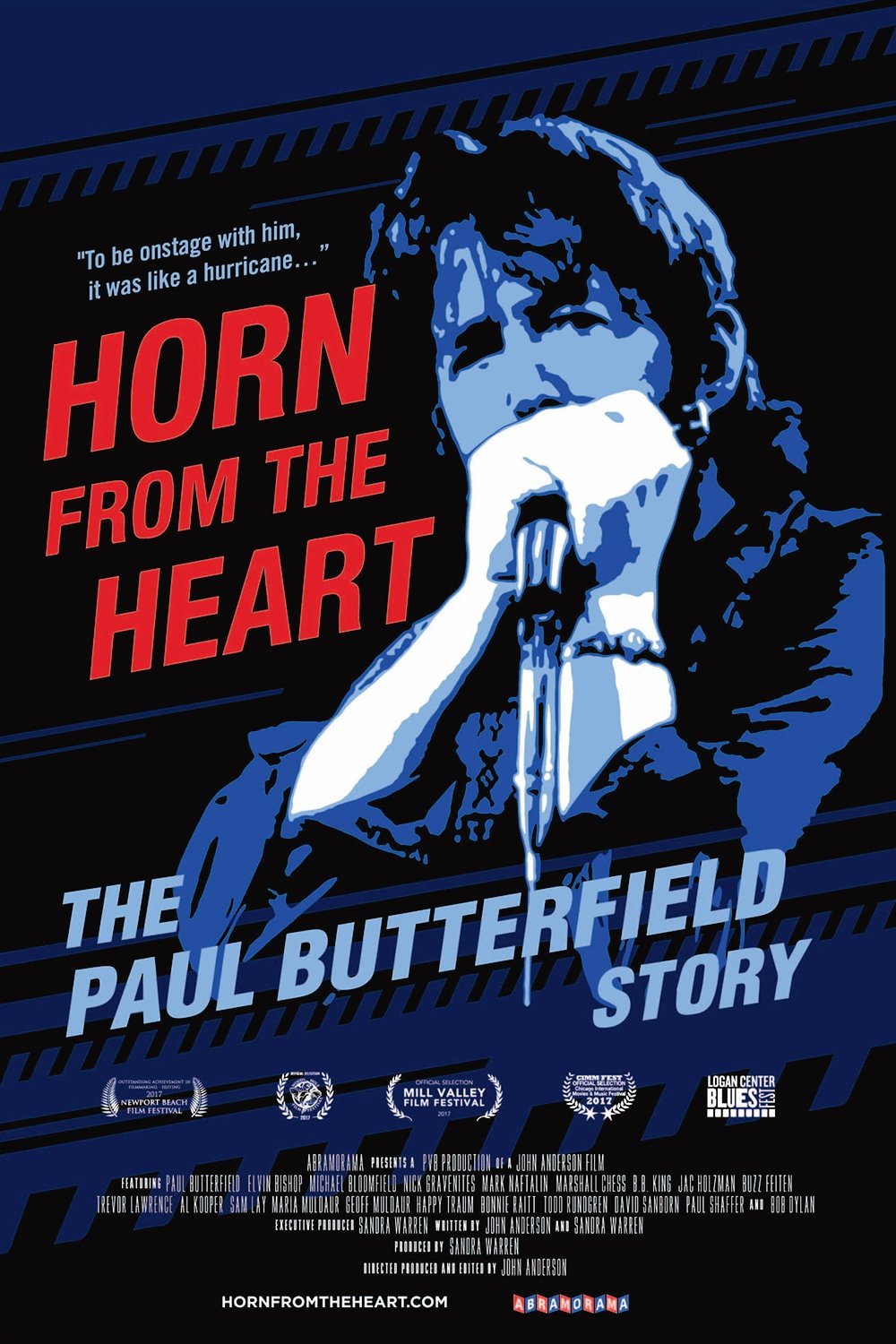 Horn from the Heart: The Paul Butterfield Story poster