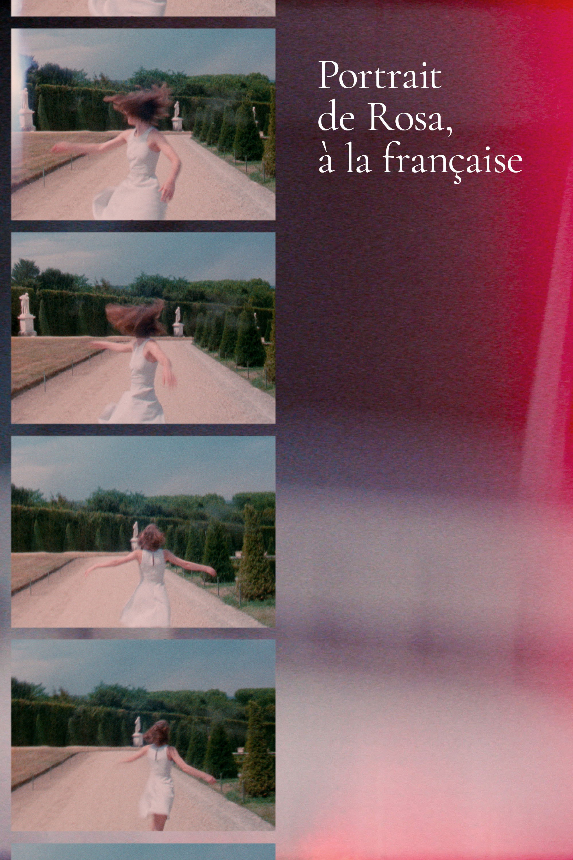 Portrait de Rosa, à la française poster