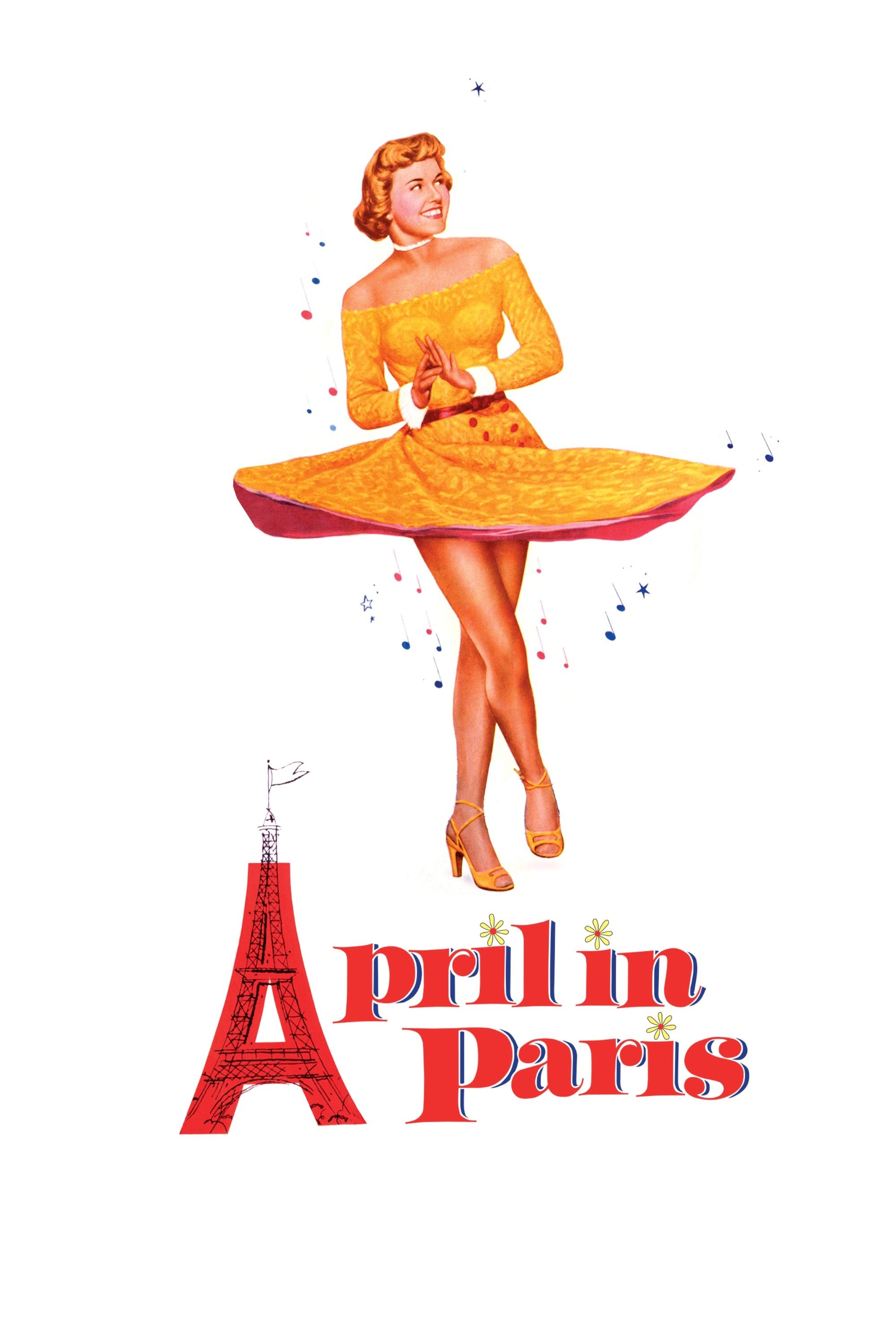 April in Paris poster
