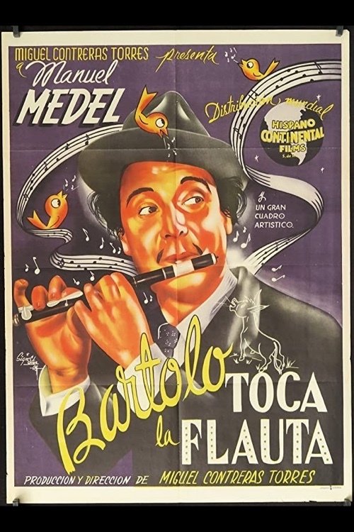Bartolo toca la flauta poster