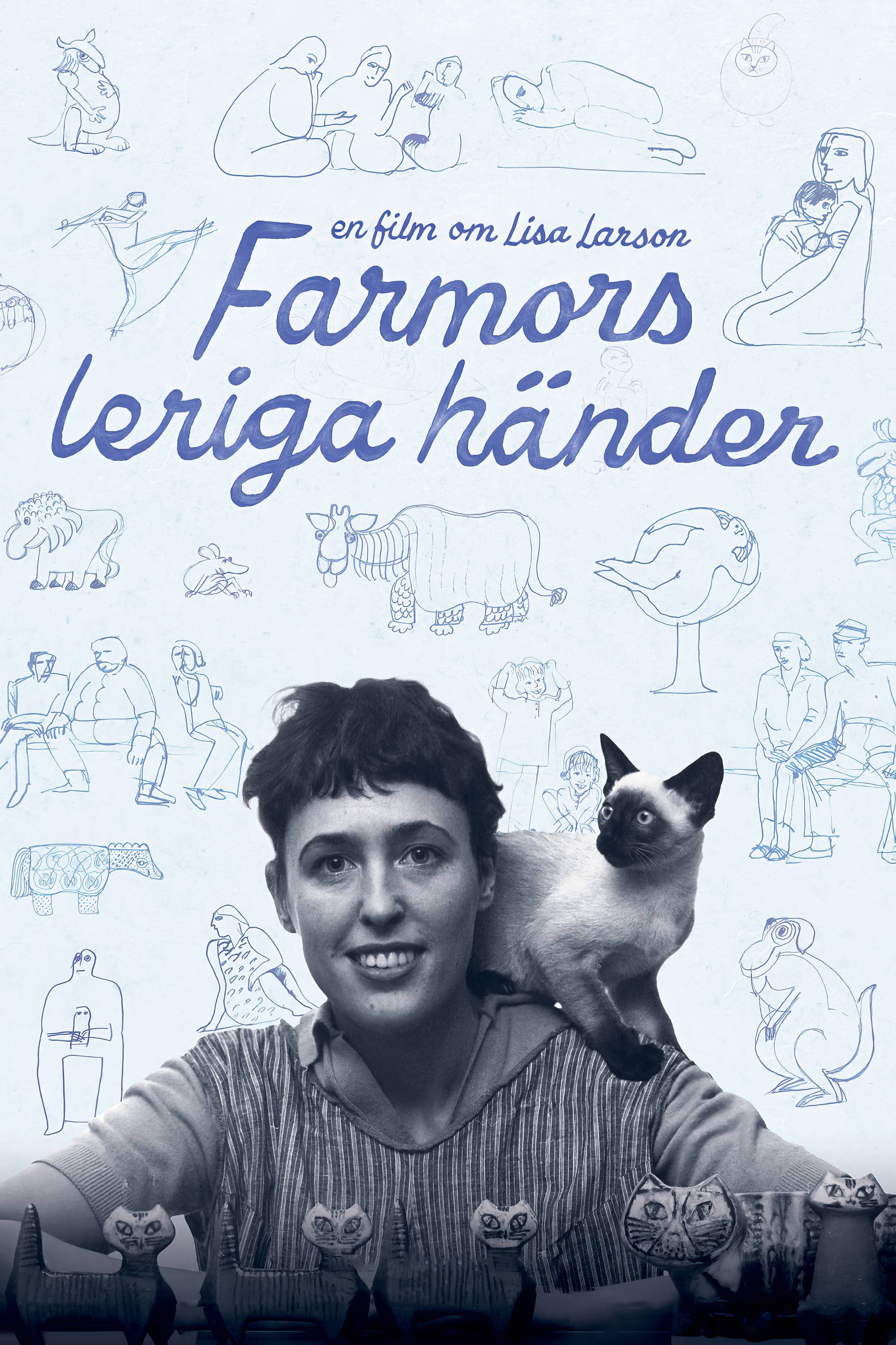 Farmors leriga händer - En film om Lisa Larson poster