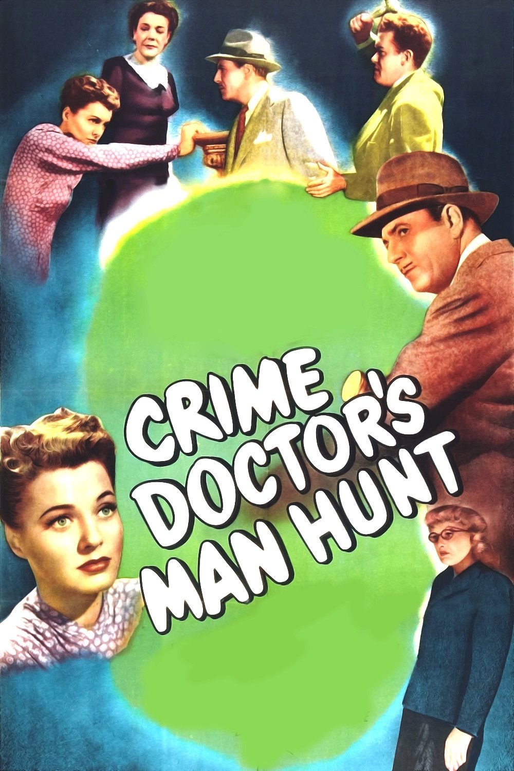 Crime Doctor's Man Hunt poster
