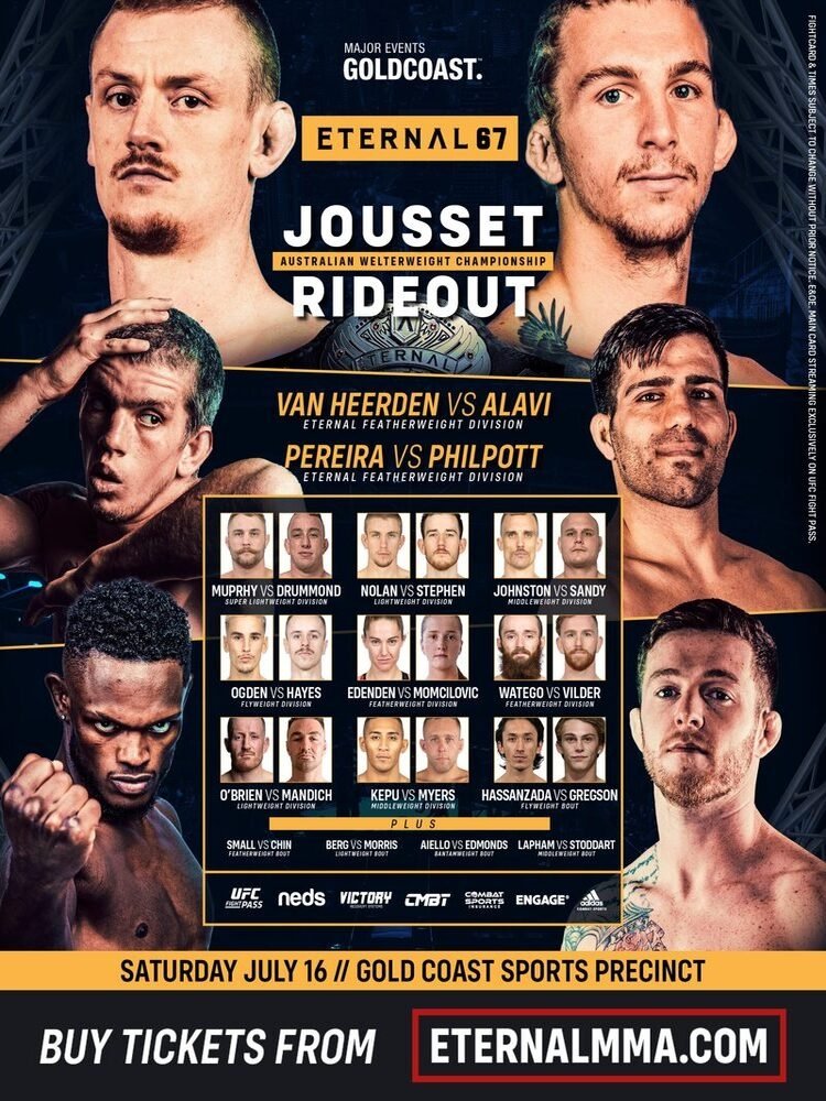 Eternal MMA 67 poster