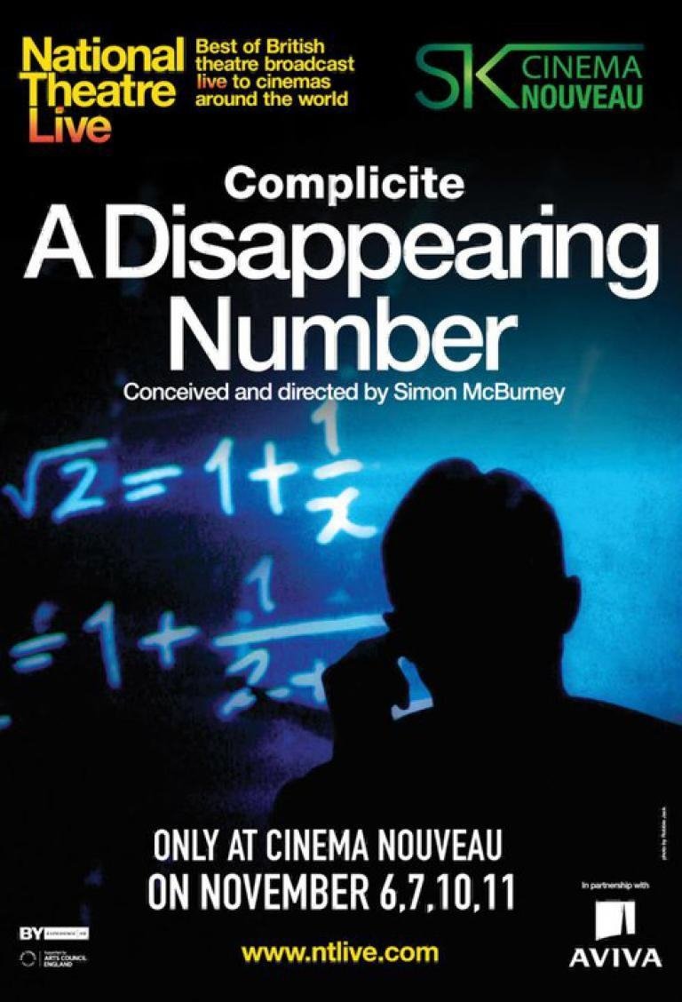 National Theatre Live: A Disappearing Number poster