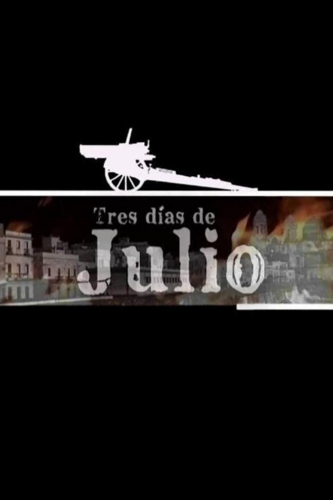 Tres días de julio poster