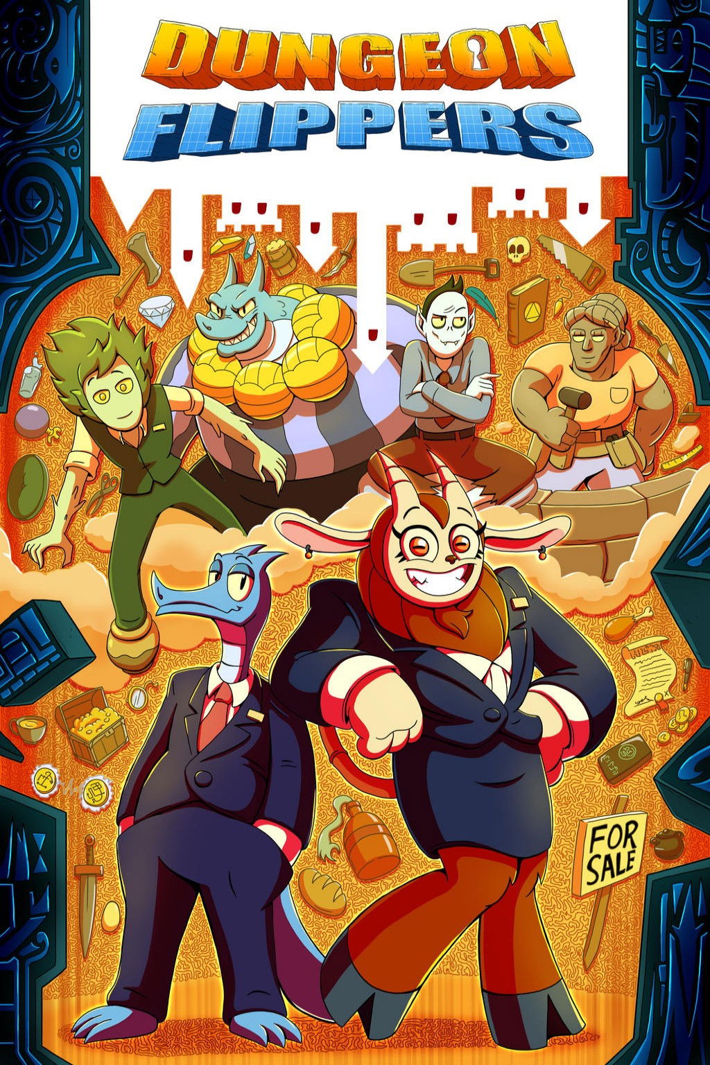 Dungeon Flippers poster