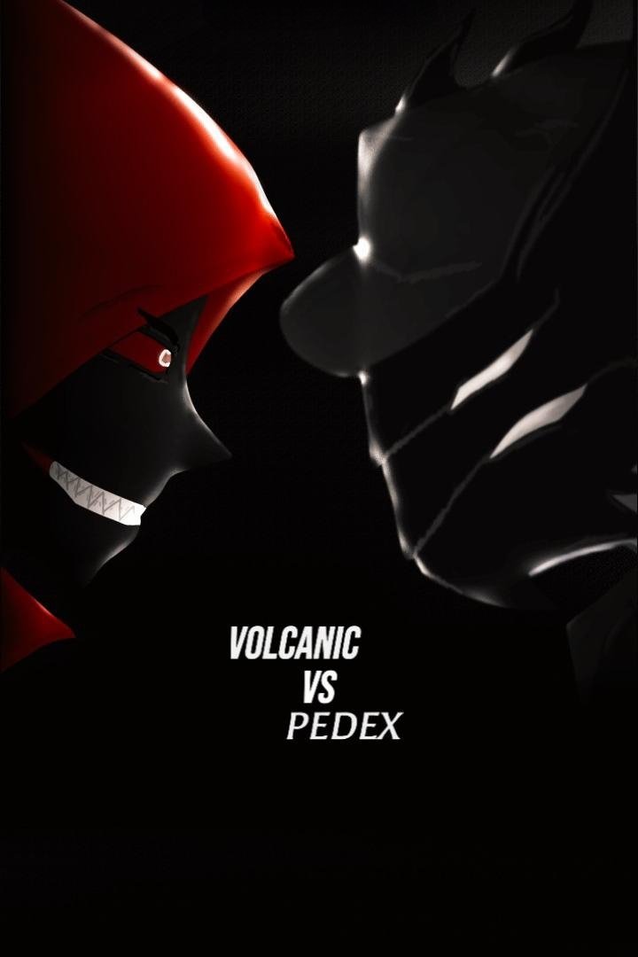 Volcanic vs. Pedex poster