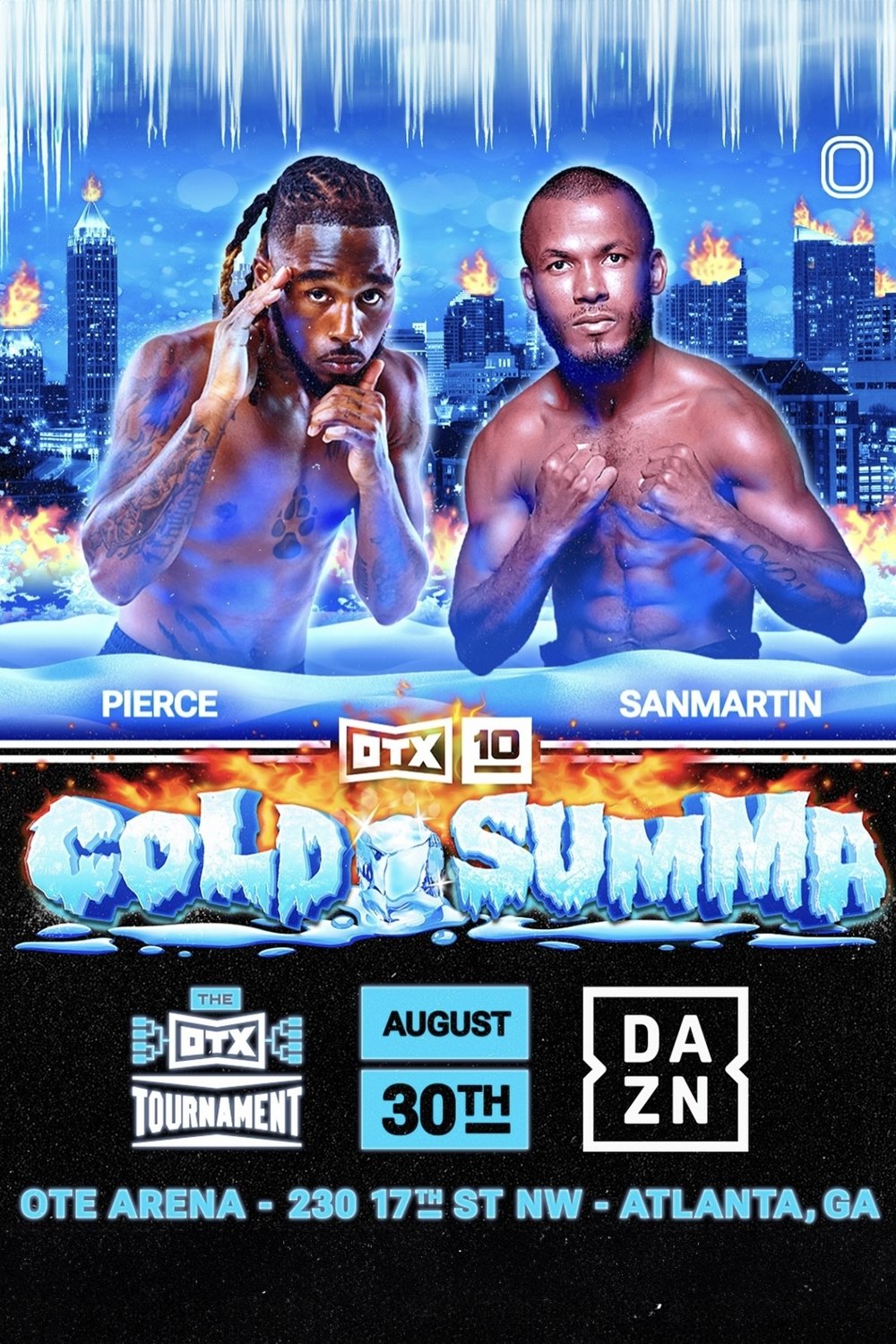 Elijah Pierce vs. Jose Sanmartin poster