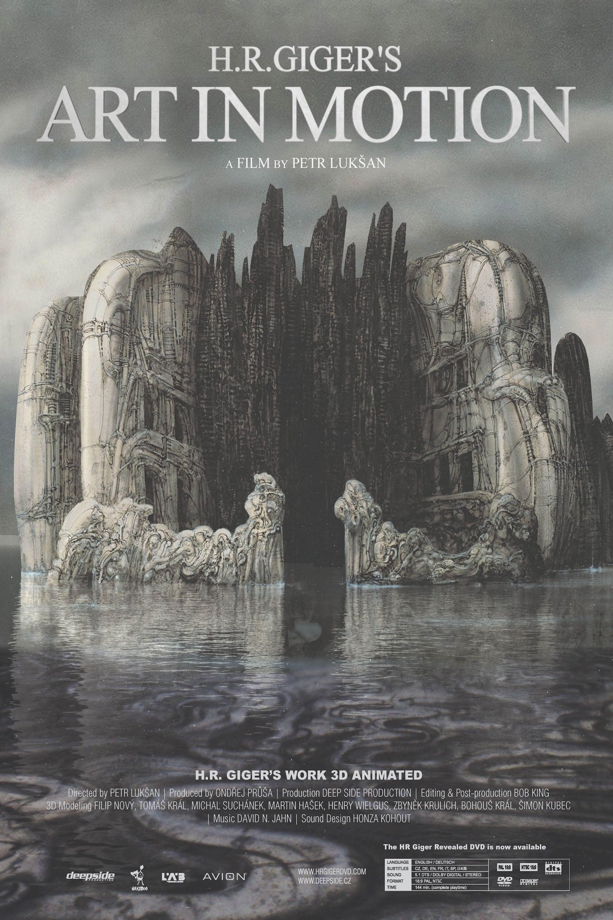 H.R. Giger's Art in Motion poster