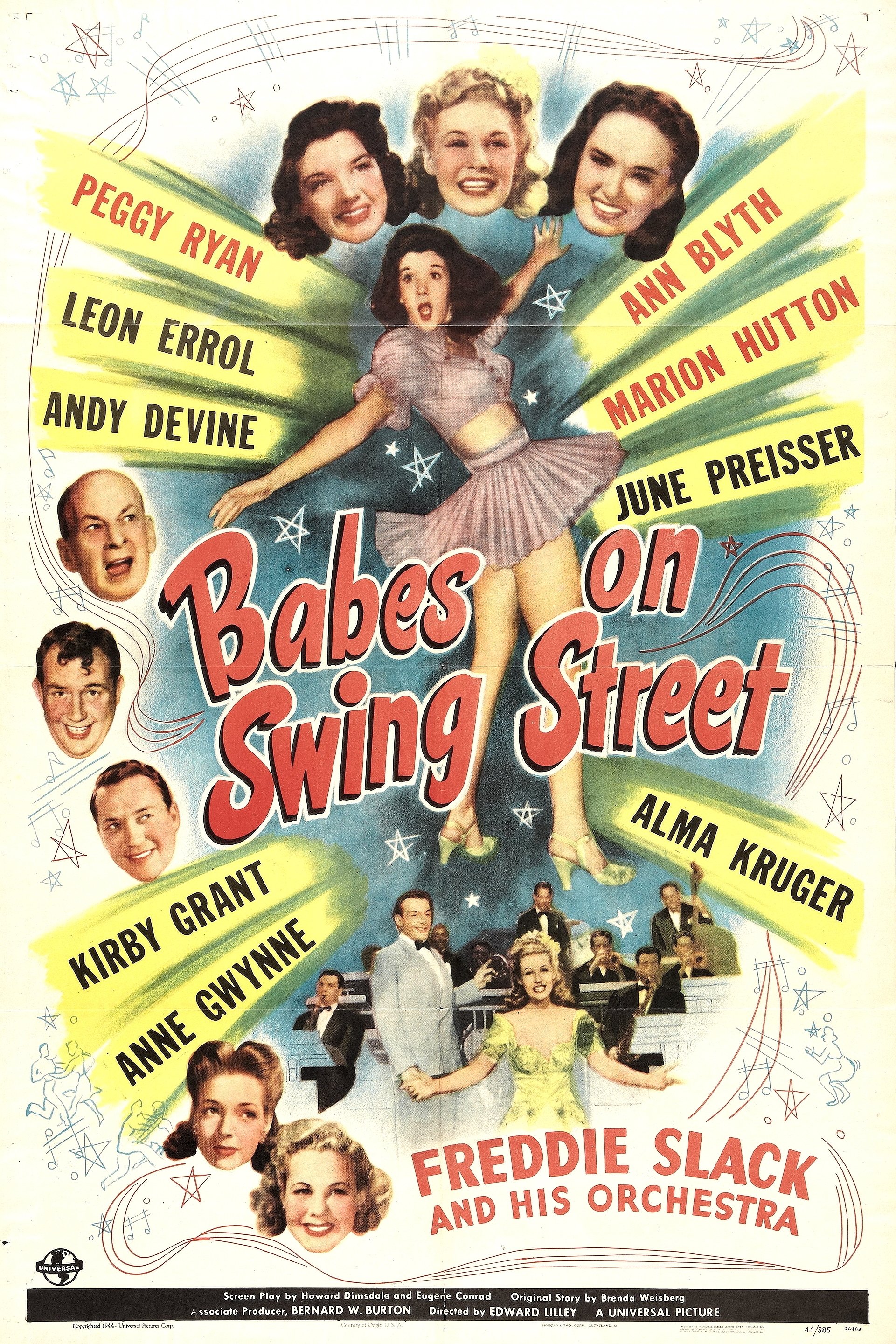 Babes on Swing Street poster