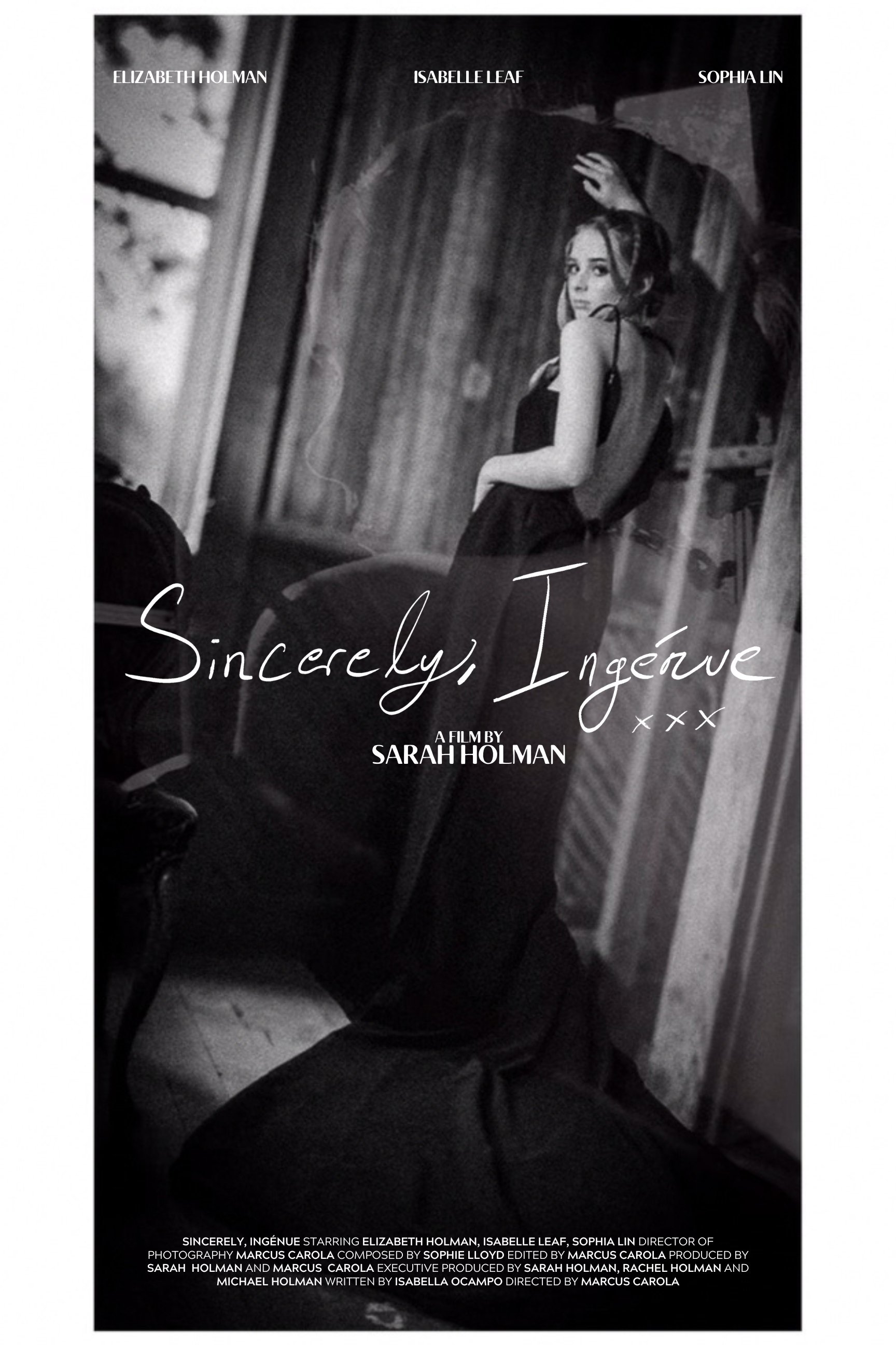 Sincerely, Ingénue poster