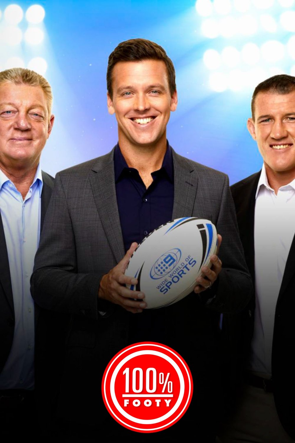 100% Footy poster