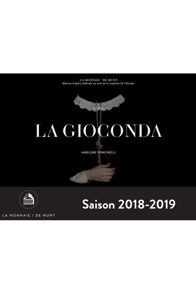 La Gioconda - Opera Bruxelles poster