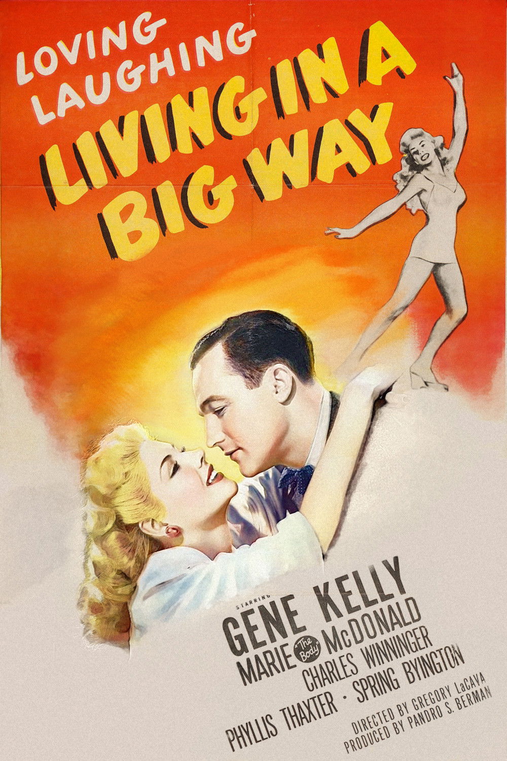 Living in a Big Way poster