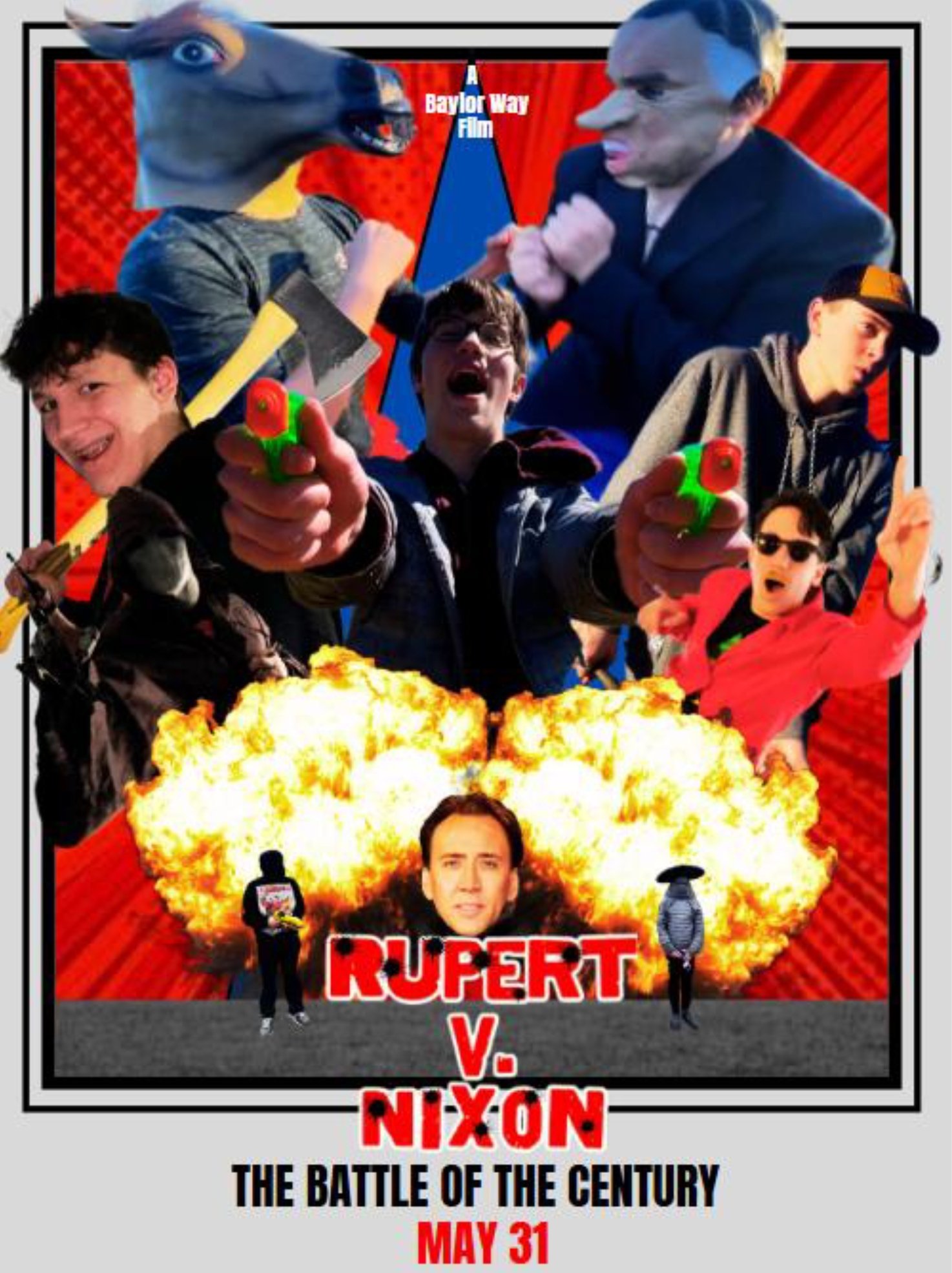 Rupert Vs. Nixon poster