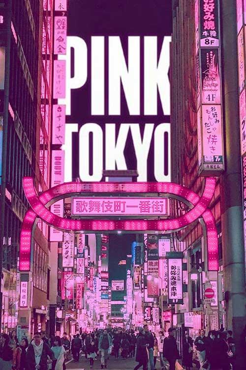 Pink Tokyo poster