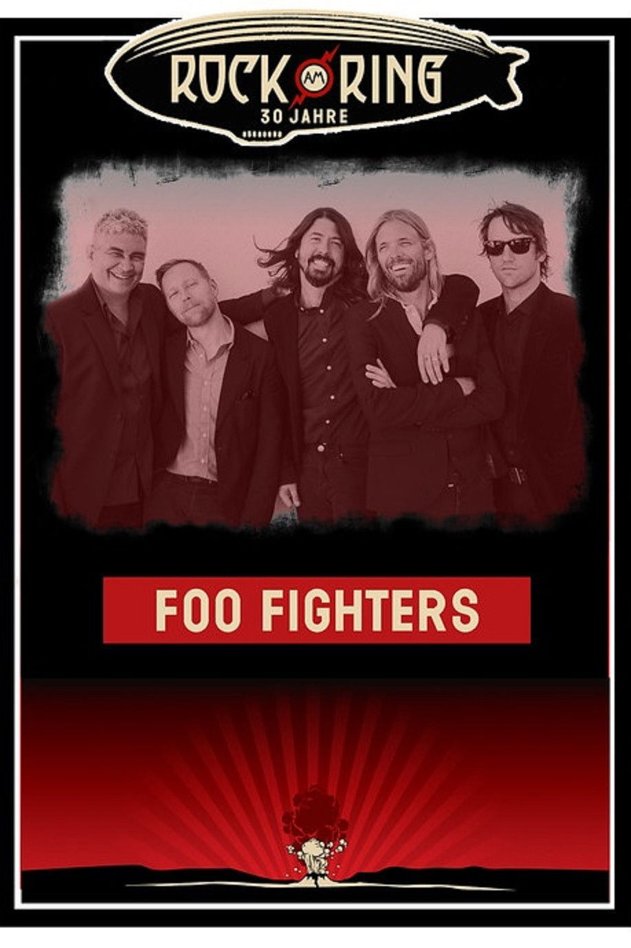 Foo Fighters - Rock am Ring 2015 poster