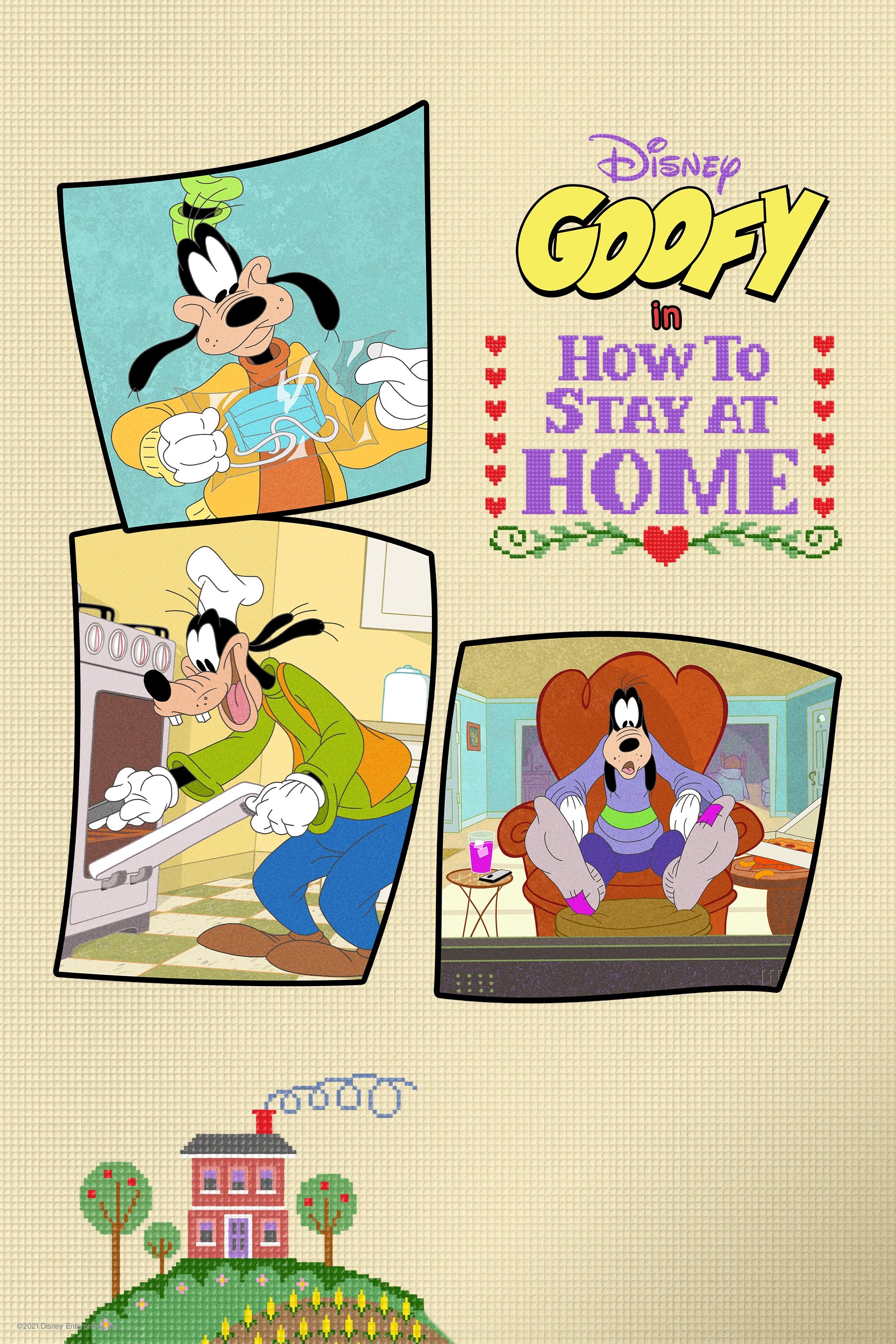 Disney Presents Goofy in How to Stay at Home poster