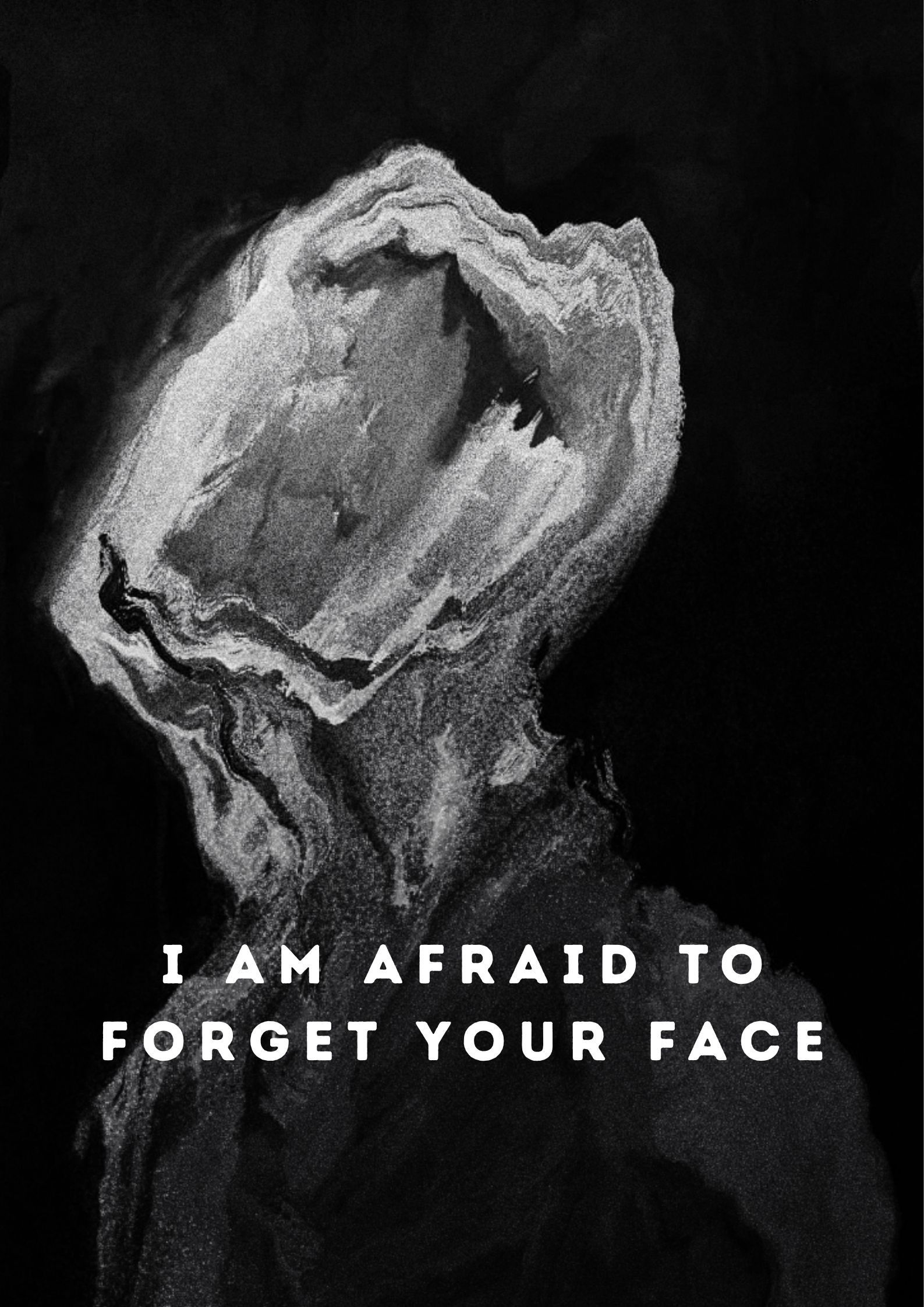 I Am Afraid to Forget Your Face poster