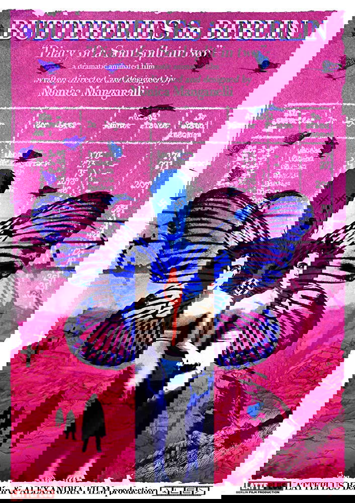 Butterflies in Berlin: Diary of a Soul Split in Two poster