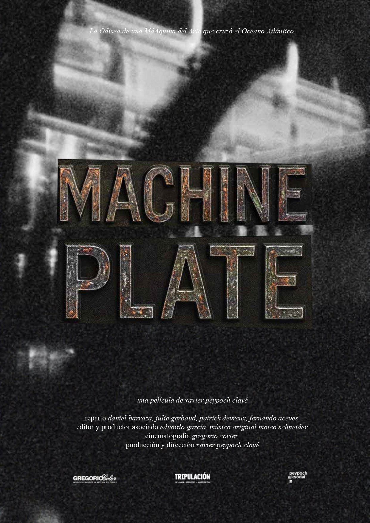 Machine Plate poster