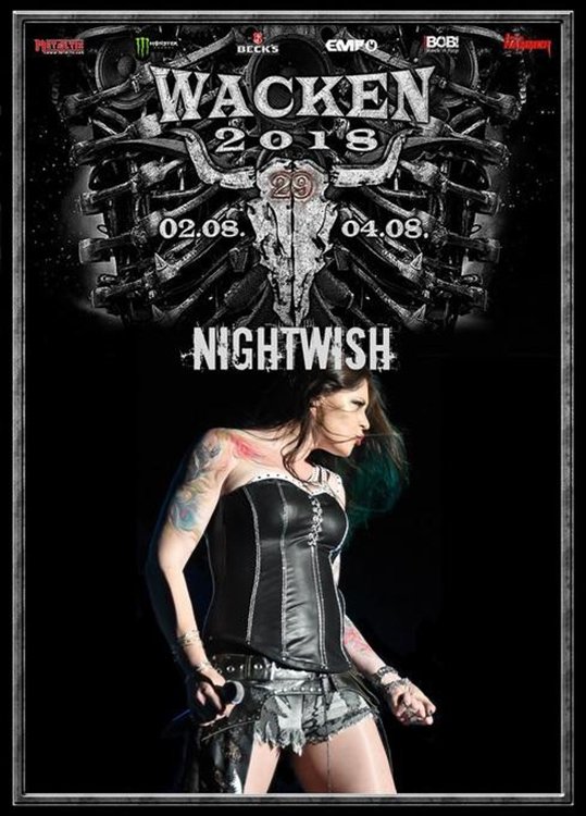 Nightwish: Live at Wacken poster