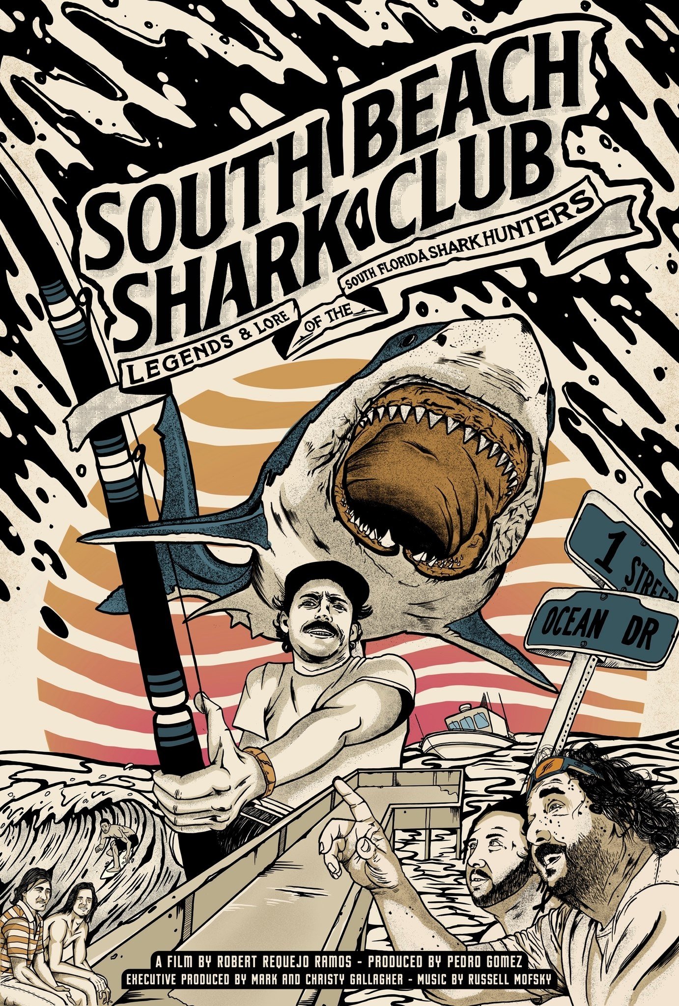 South Beach Shark Club poster
