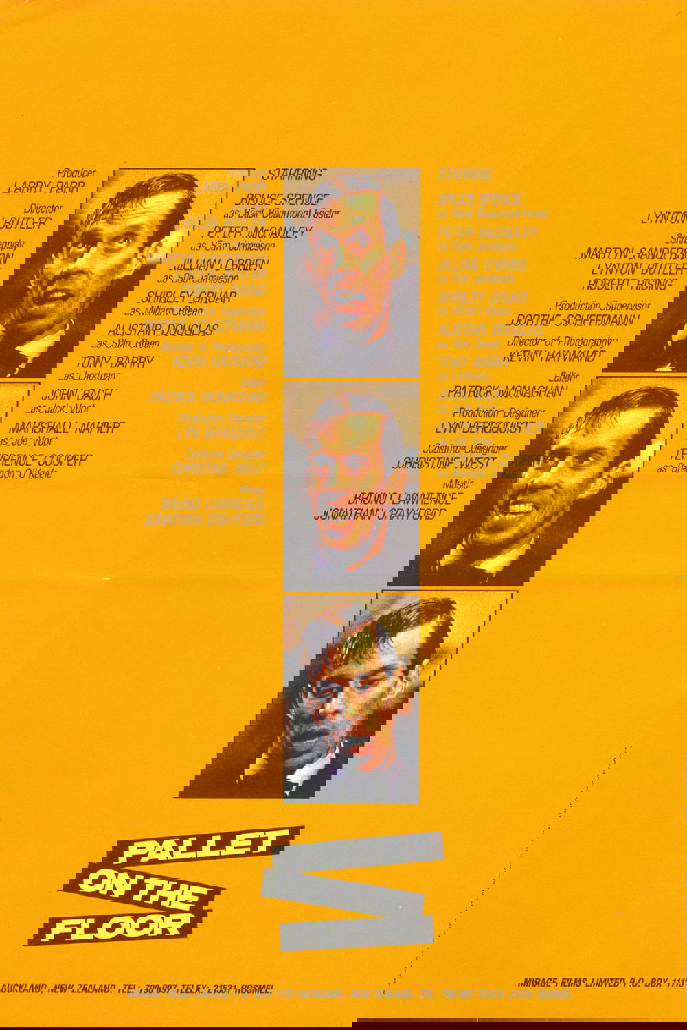 Pallet on the Floor poster