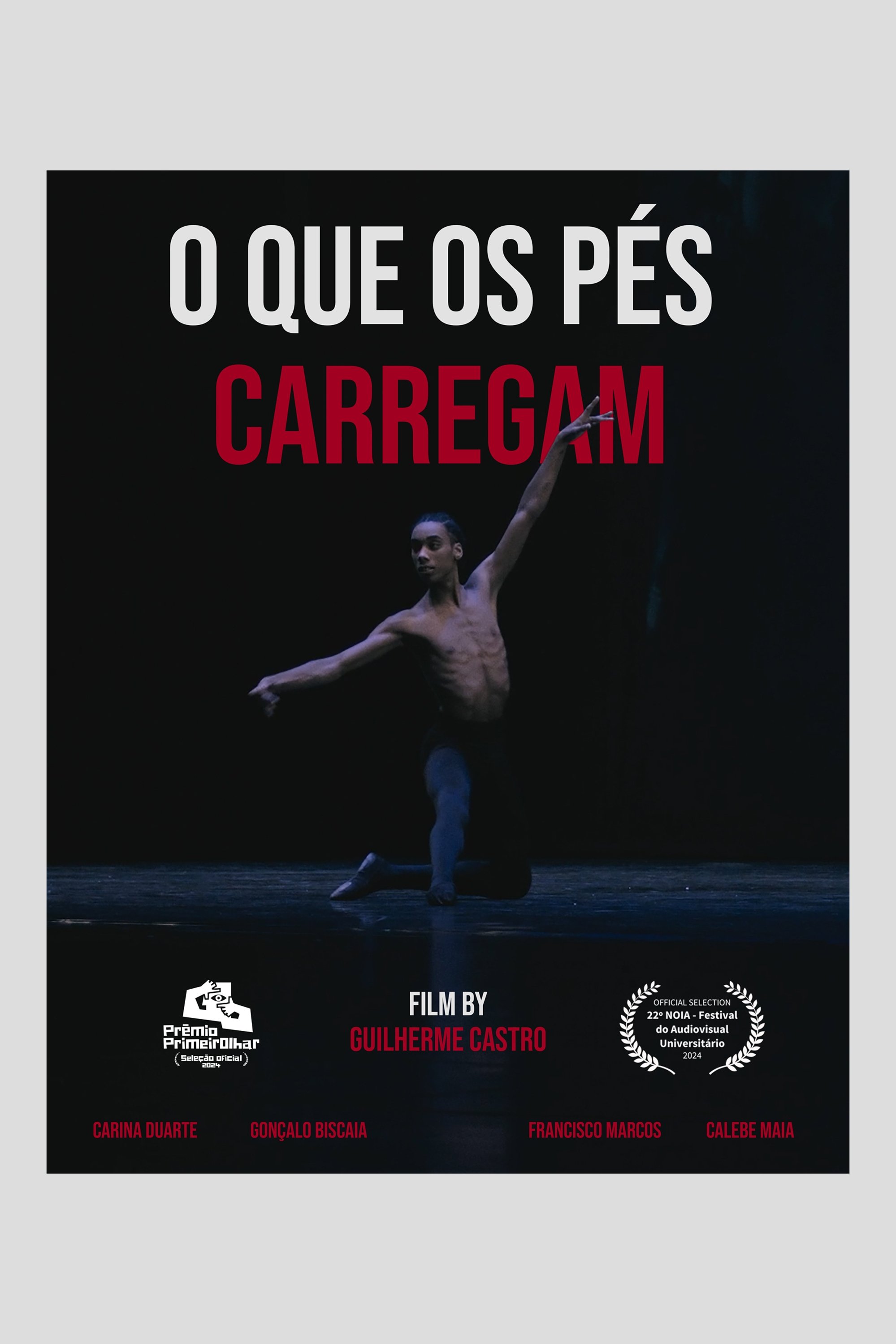 what do feet carry? poster