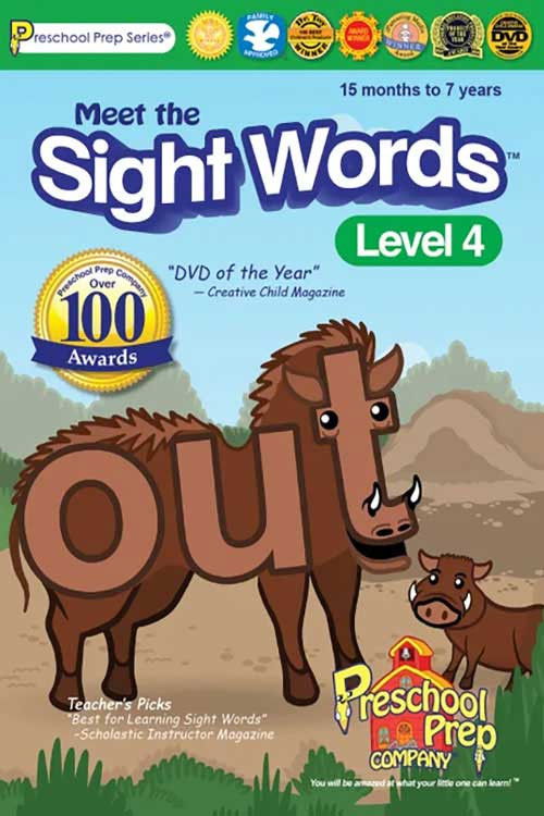 Meet the Sight Words 4 poster