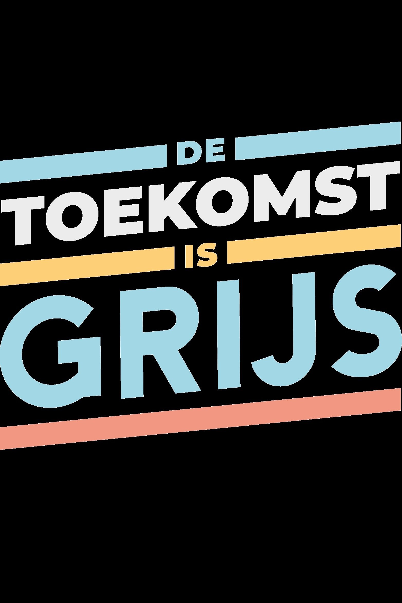 De Toekomst is Grijs poster