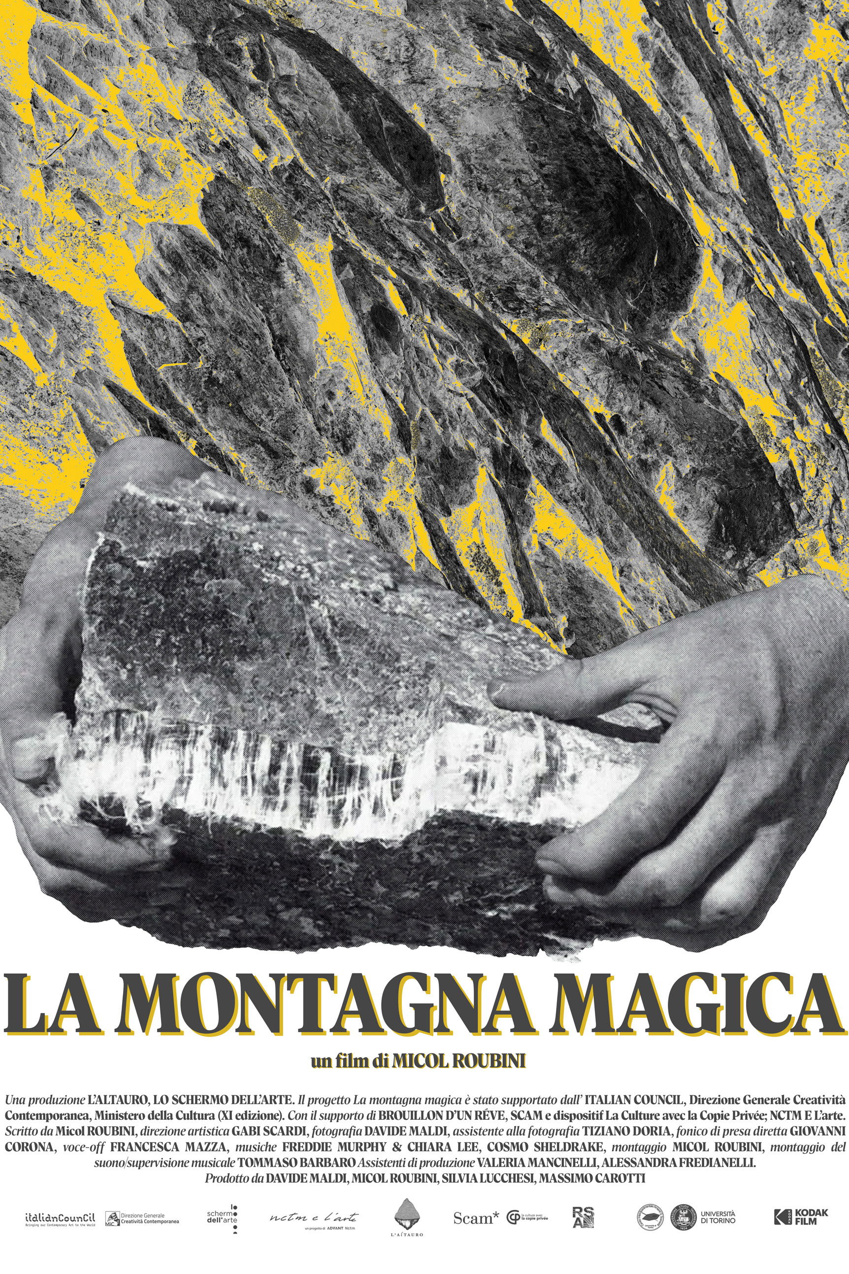 La montagna magica poster
