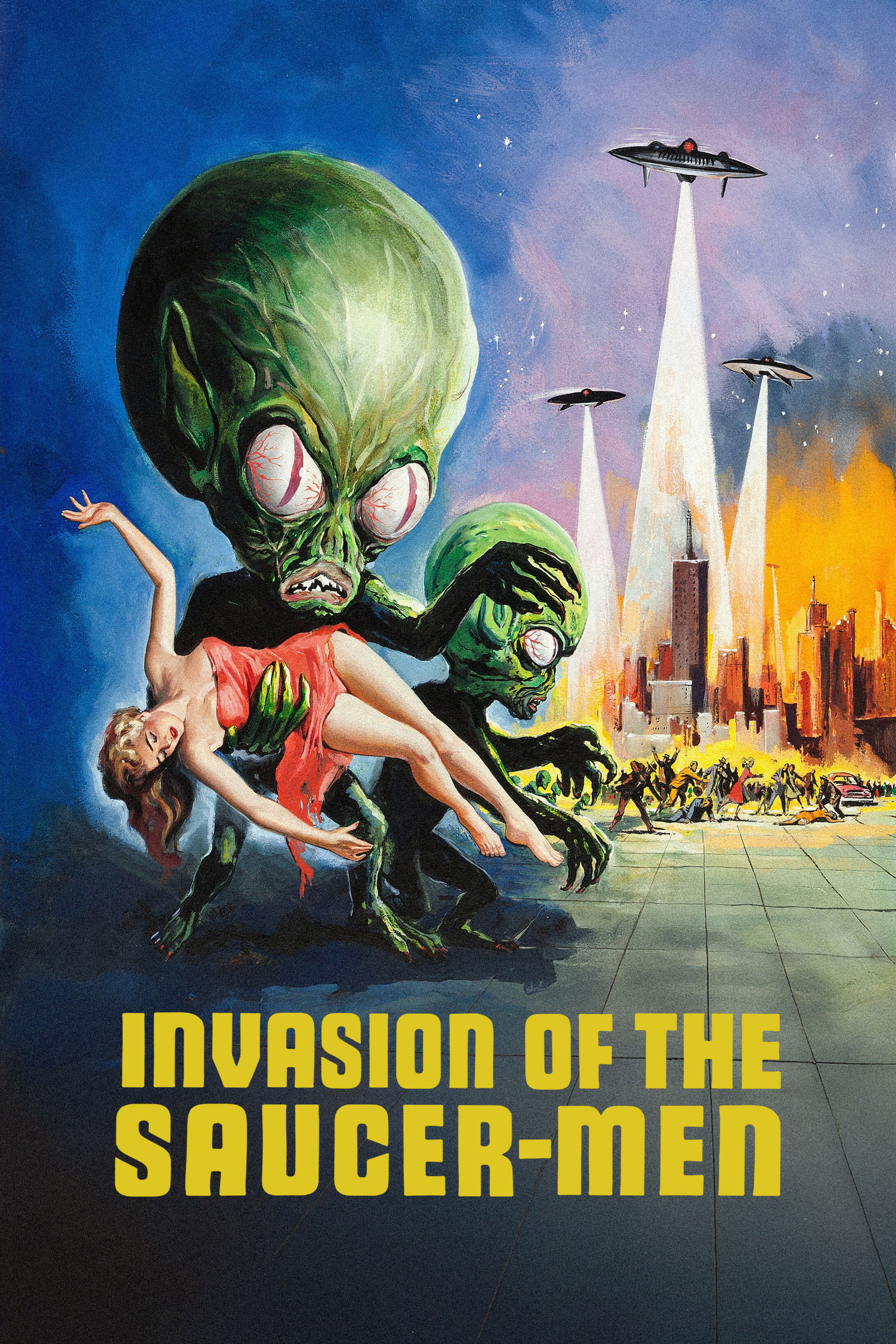 Invasion of the Saucer-Men poster