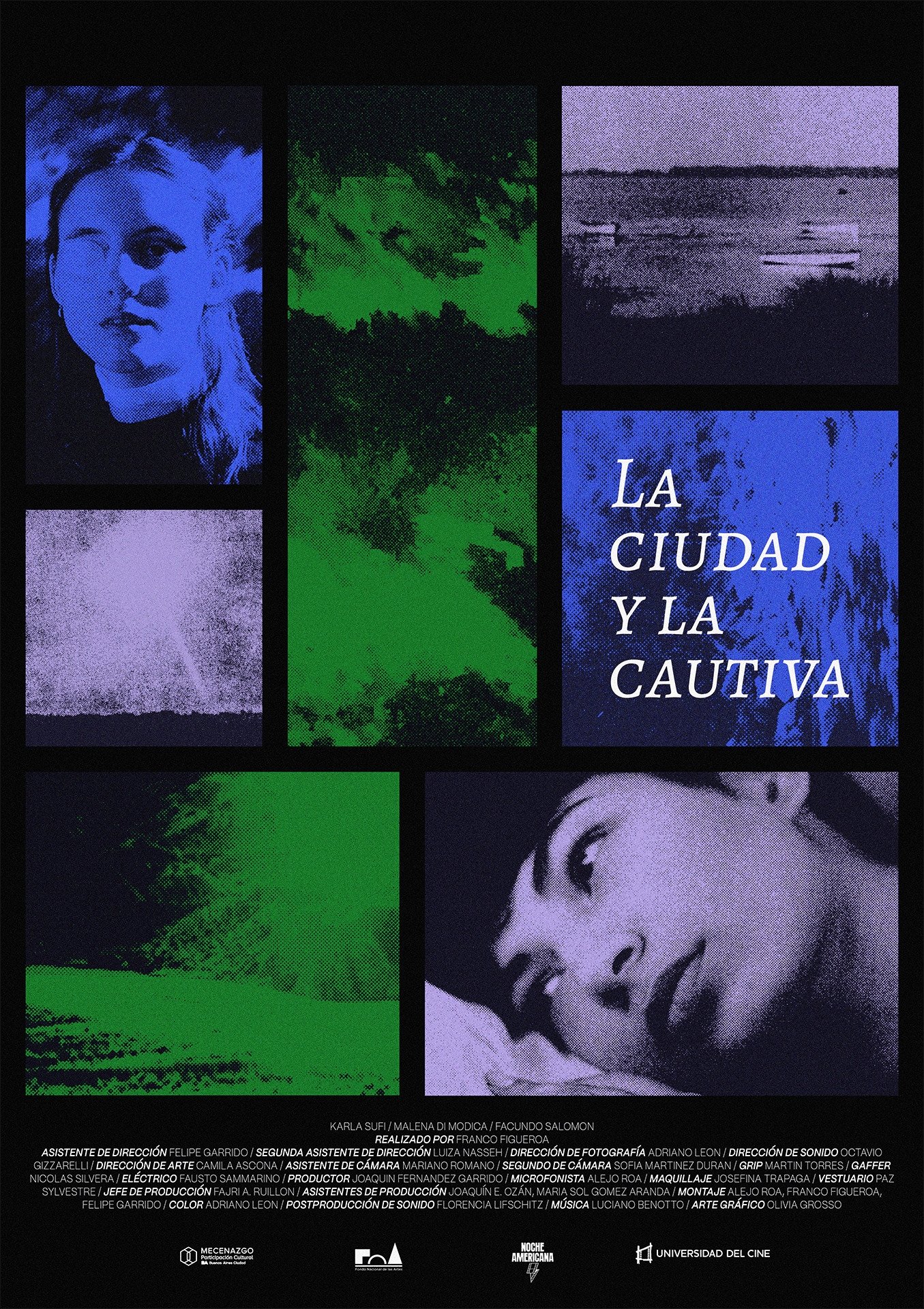 The city and the captive poster