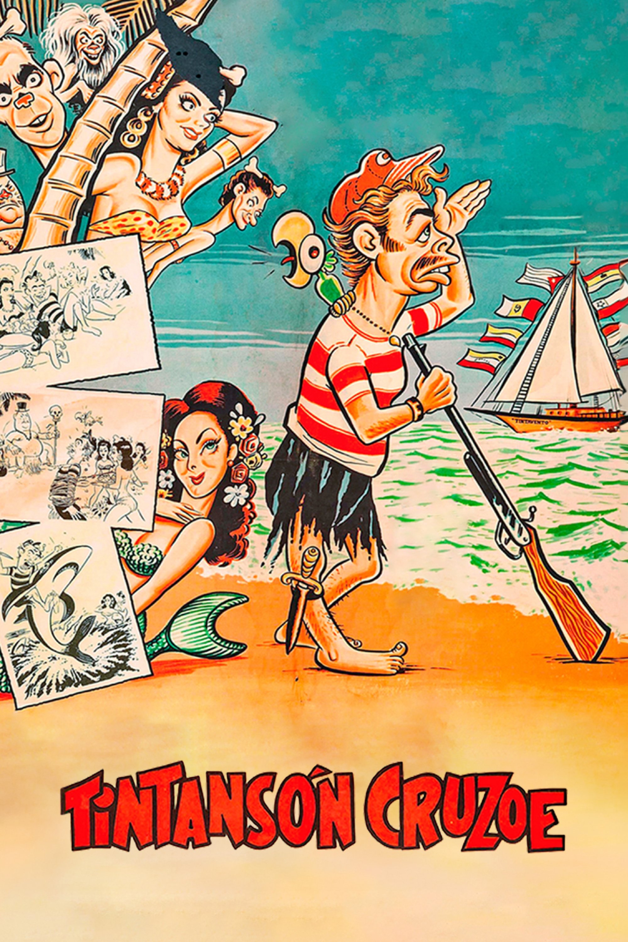 Tintansón Cruzoe poster