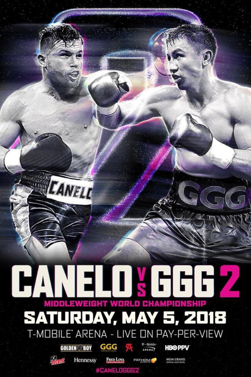 Canelo Alvarez vs. Gennady Golovkin II poster