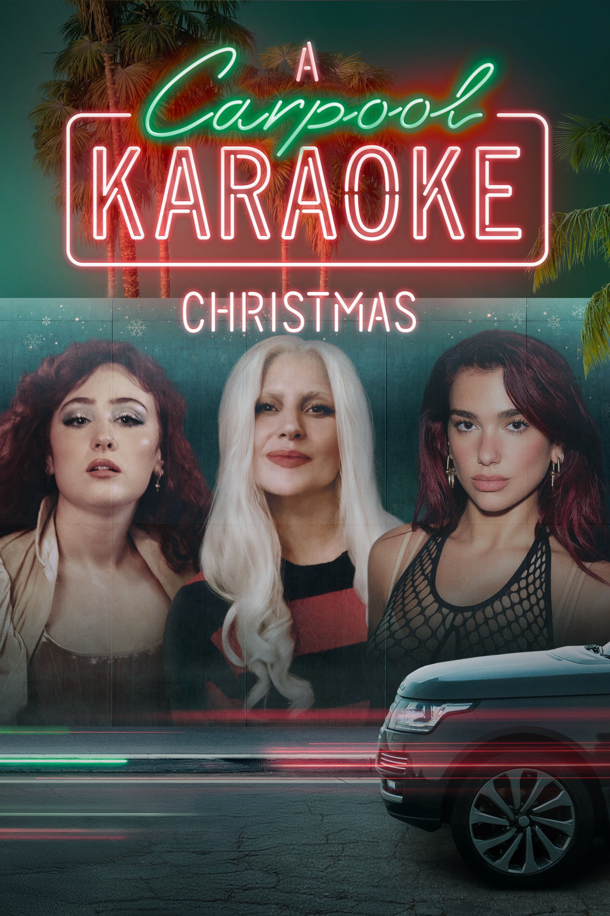 A Carpool Karaoke Christmas poster