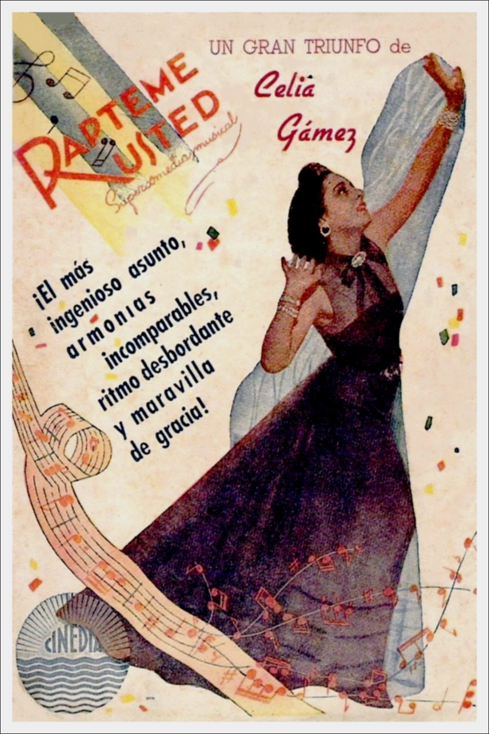 Rápteme usted poster