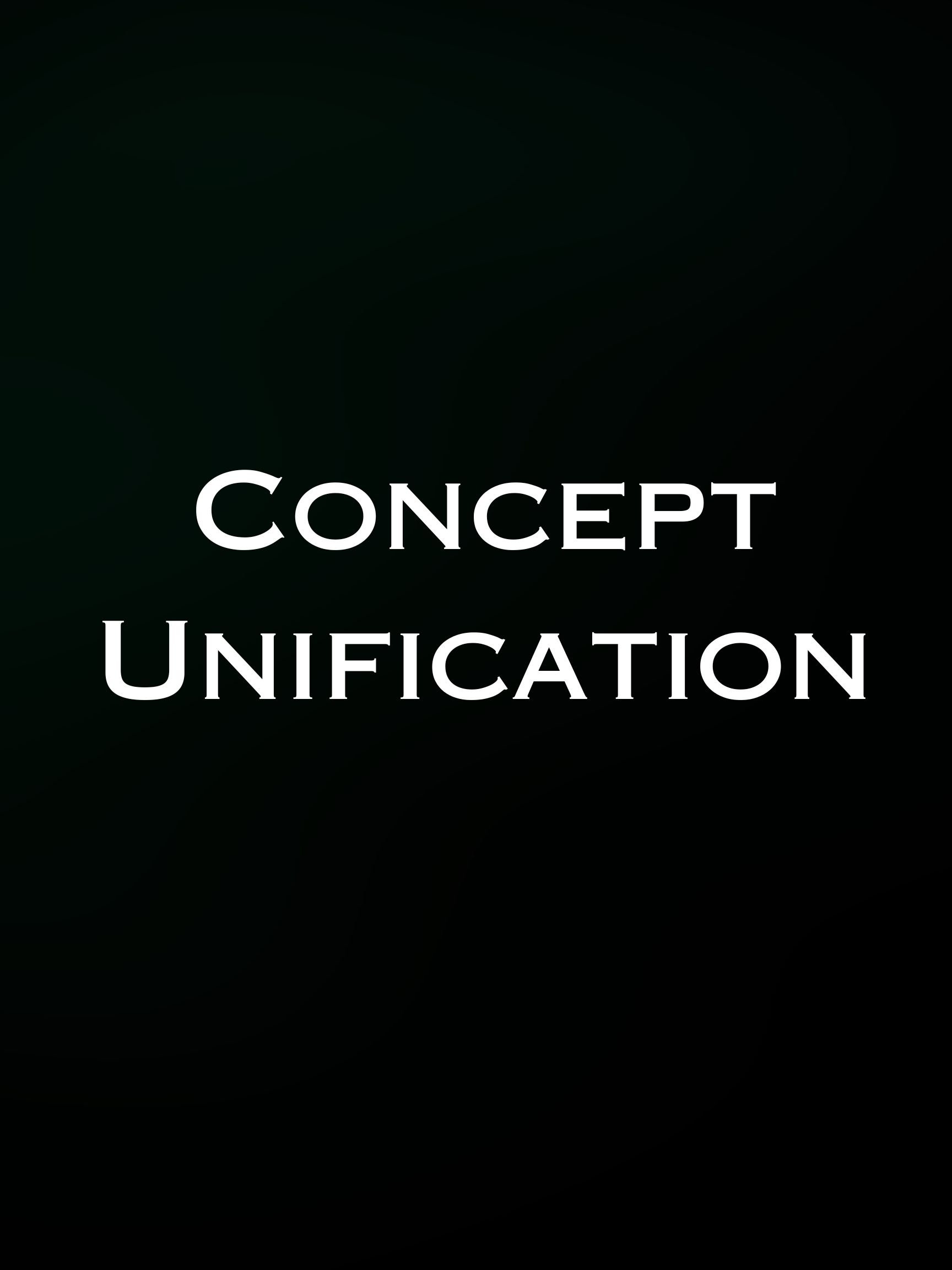 Concept Unification Installation Tape poster
