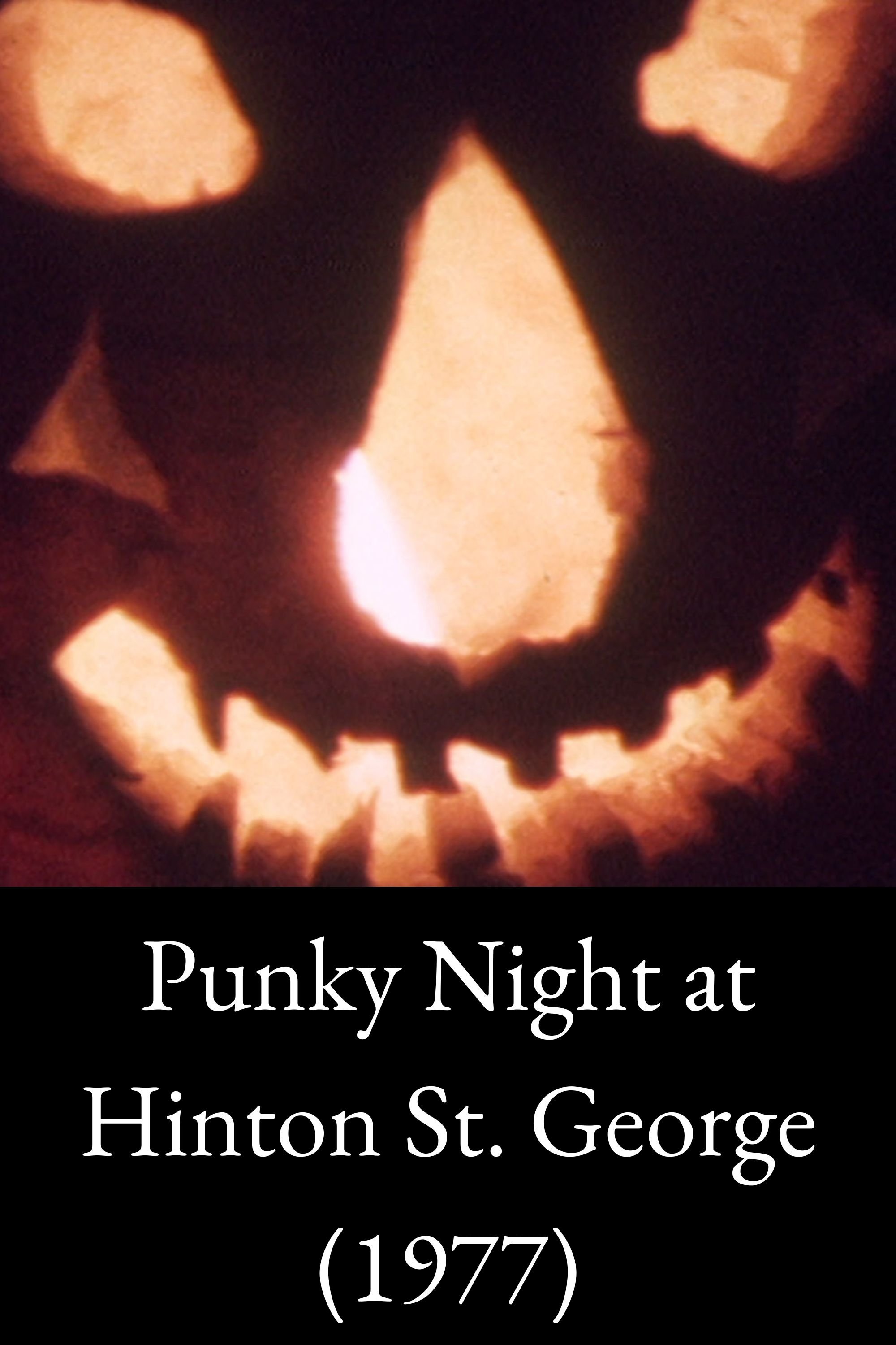 Punky Night at Hinton St. George poster