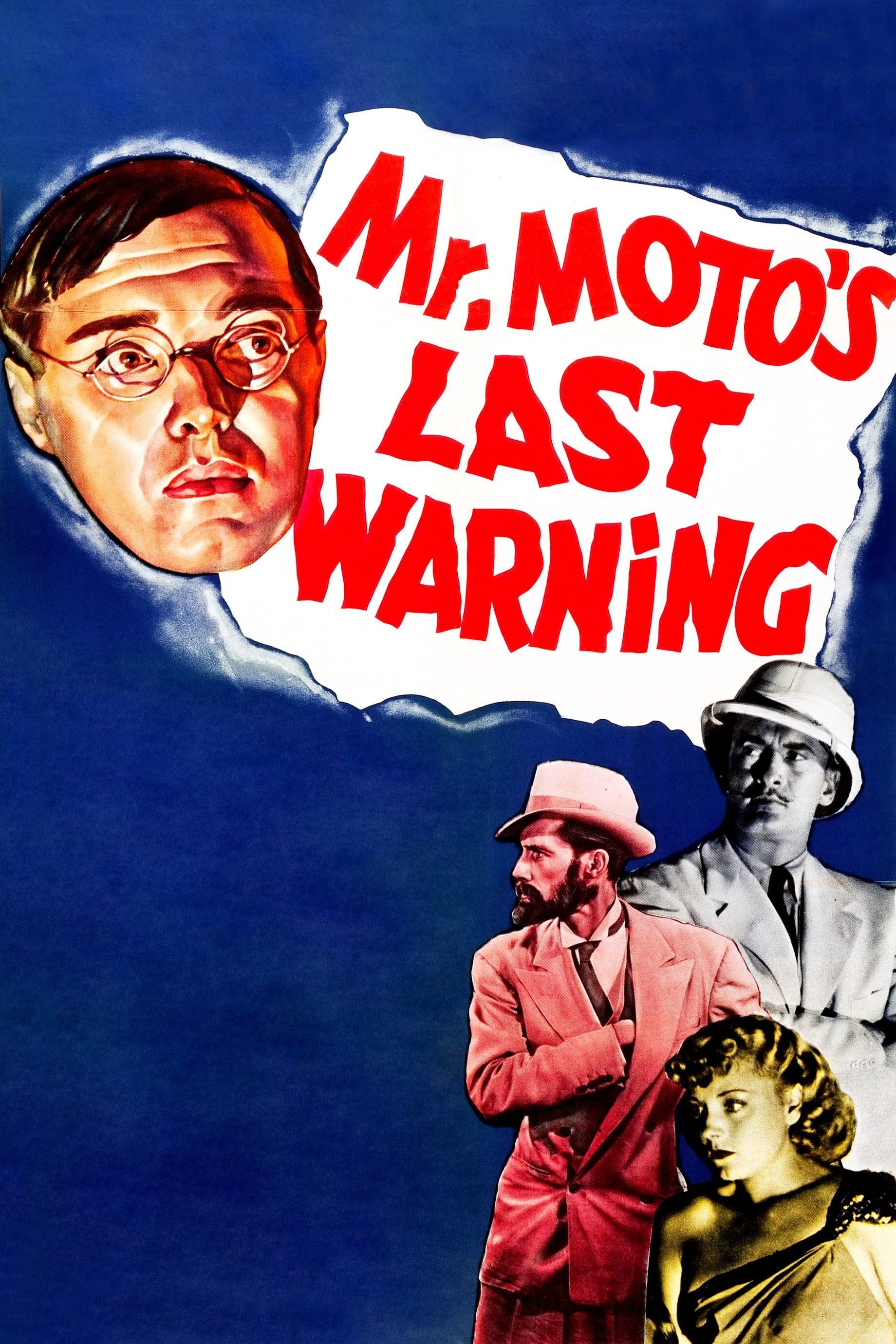 Mr. Moto's Last Warning poster